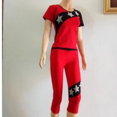 Aleizha Set Baju Senam Bintang 3/4