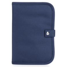 Alila Dompet Travel Wanita Dompet Passport Dompet Kartu - Biru Tua