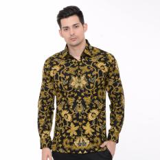 Alisan - Kemeja Batik Panjang - Kuning
