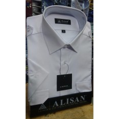 Alisan Kemeja Pangkat / Pilot Original Lengan Pendek //PUTIH//