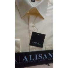 ALISAN Kemeja Polos Reguler Lengan Panjang //KUNING - 2 / K-2//