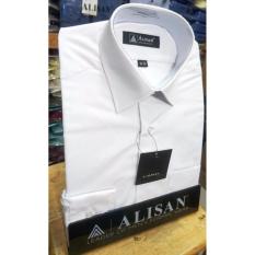 ALISAN Original: Kemeja Polos Reguler Lengan Panjang //PUTIH//