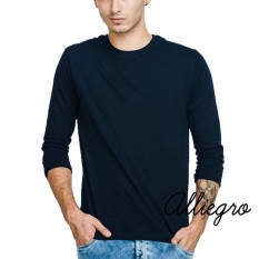 Alliegro Kaos Pria Polos Premium T-Shirt Distro Lengan Panjang