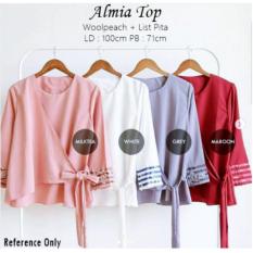 Almia Top Warna White