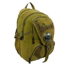 Alto Junglesurf Tas Ransel Kanvas JV_02 crem + Waterproof Rain cover