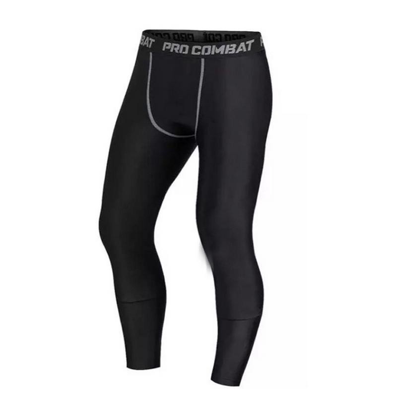 Amart Fashion Korea Men Compression Pants Fitness Sports Menjalankan Legging Tight Cepat Kering Fit Training Jogging Celana-Intl