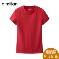 Amy love half Turtleneck Tunic Shirt female thin summer 2017 new women's Korean female short sleeved T-shirt