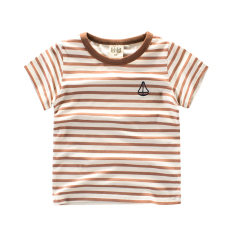 Kaus Gaya Barat Anak Laki-laki Kaos Dalam Katun Lycra Petpet