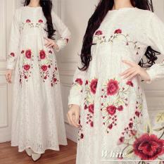 angelin_fashion/gamis muslim wanita gamis brokat wanita