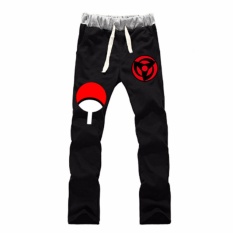 Anime Naruto Celana Celana Village Leaf Casual Cosplay Celana Panjang Olahraga Celana-Intl