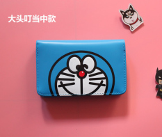 Anime Sekitar Korea Fashion Style Animasi Pria Dan Wanita Siswa Ritsleting Dompet (Kepala Besar Jingle, Ukuran Sedang (Di Sekitar Rantai))