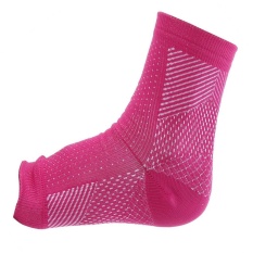 Ankle Sprain Joint Perawatan Protector Kaus Kaki Elastis (Merah) (Jual Dalam 1 Pc)-Intl(Magentae)