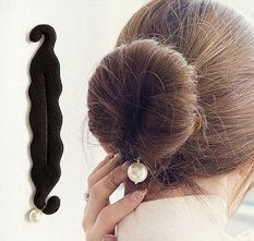 Anneui - Pearl hairdini , hair bun tools maker, cepol rambut korea - White