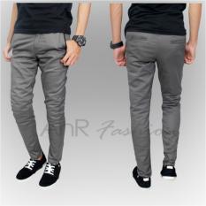 AnR Celana Chino Pria - Abu