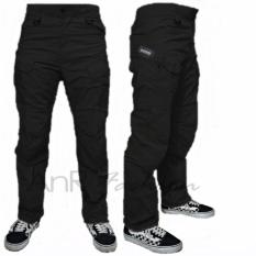 AnR Celana Panjang Pria Tactical Army BlackHawk - Hitam