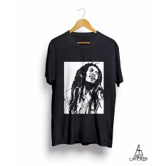 Antihero Baju Kaos Distro Musik Bob Marley Reggae - HITAM
