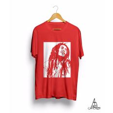 Antihero Baju Kaos Distro Musik Bob Marley Reggae - MERAH