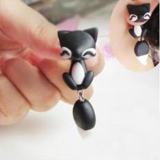 Anting Fox Handmade Clay Lucu Murah Keren - 5E96B9