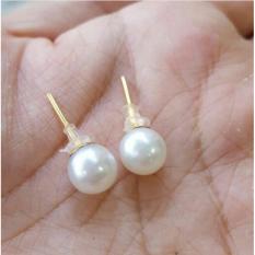 Anting Mutiara Air Laut lombok Asli Mas 22k
