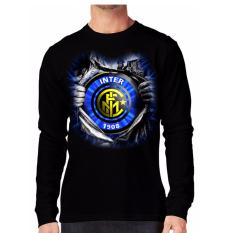 Apparel Glory Kaos 3D INTER SUPER Lengan Panjang Hitam