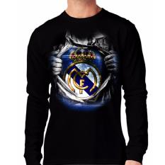 Apparel Glory Kaos 3D MADRID SUPER Lengan Panjang - Hitam