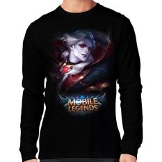 Apparel Glory Kaos 3D Mobile Legends Alucard Viscount Lengan Panjang Hitam