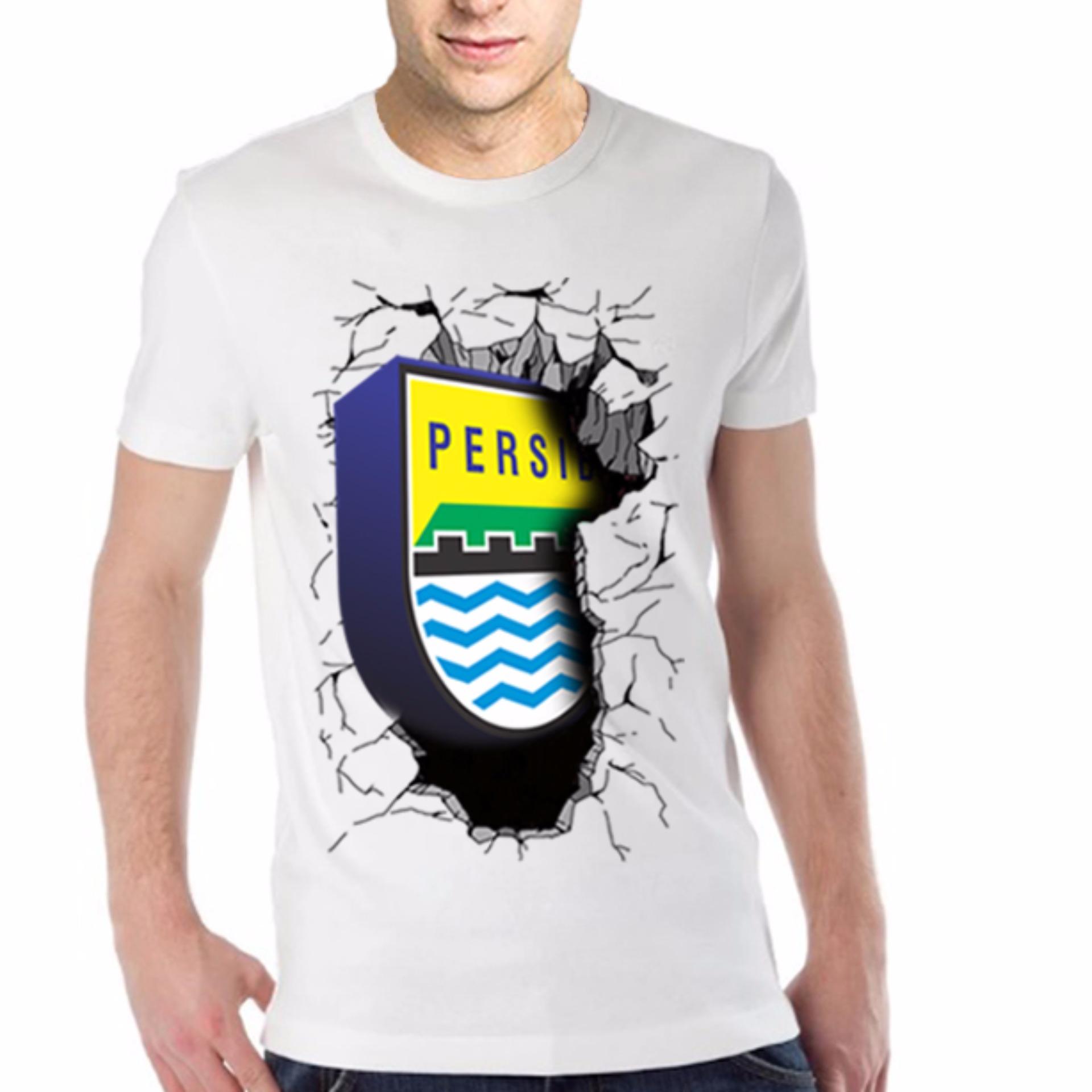 Apparel Glory Kaos 3D Persib Elegant Putih 