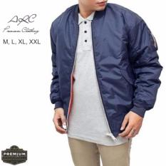 Arc Jaket Bomber Pria Navy Murah Best Seller