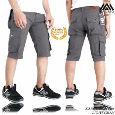 Arc Celana Cargo Pendek Abu-abu - Grey