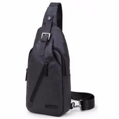 ArcticHunter Tas Selempang Oxford Cloth Waterproof Korean Messenger Bag Laptop Gadget Bodypack Shoulder Bags Sling Bag s2316 - Black