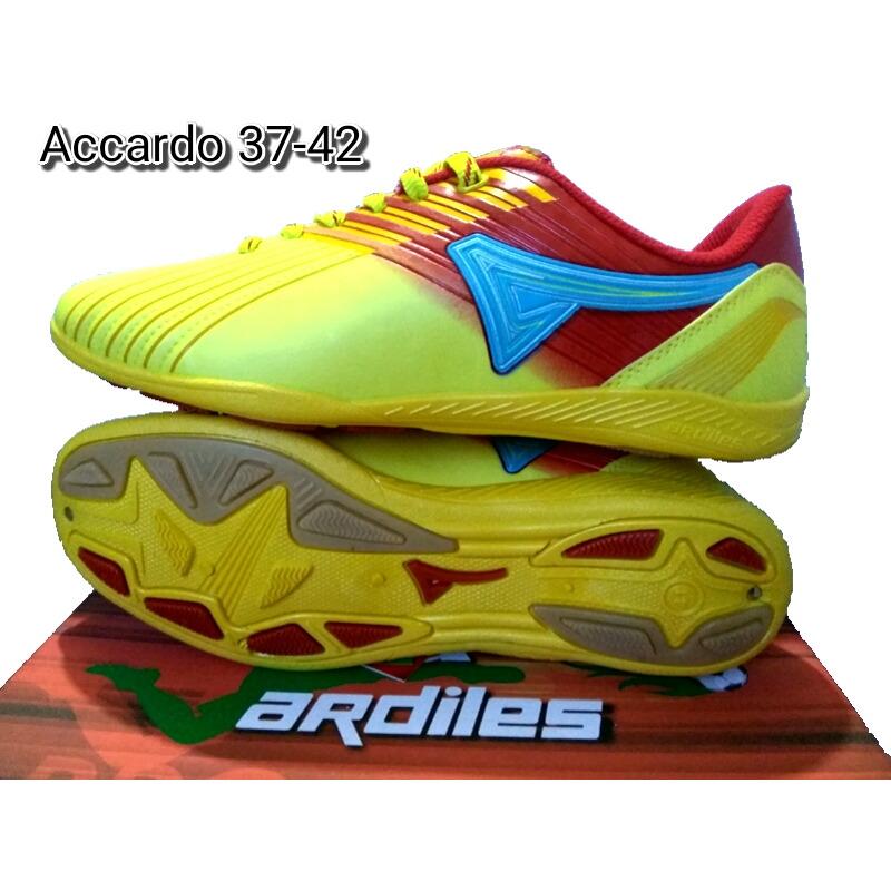 Ardiles Accardo Yellow Red - Sepatu Futsal - Sepatu Olahraga - Sepatu Running - Sepatu Murah