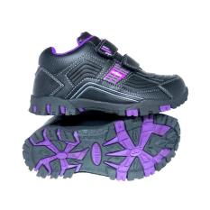 Ardiles CM Wiggle Black Purple - Sepatu Sekolah - Sepatu anak - Sepatu Murah