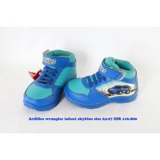 ardiles wrangler sepatu kets anak laki biru