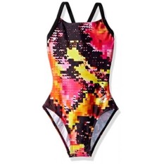 Arena Womens Molt Light Drop Back One Piece Swimsuit, Black, - intl