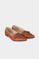 Areta Women Shoes Flat Shoes Ballet Flats Wanita Sepatu Sepatu datar Flats Ballet Chocolate Cokelat Diskon discount murah bazaar baju celana fashion brand branded