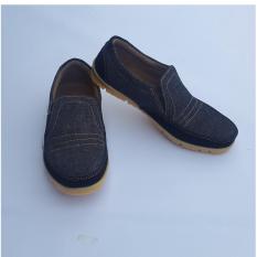 Arjun Sepatu Kasual Elegan Good Quality- Dark Denim
