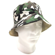 Armor Military Topi Hat Rimba Sleting Outdoor - Loreng Hijau