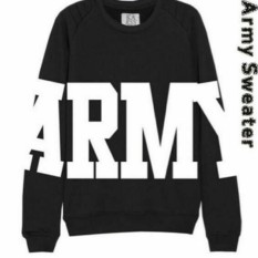 Jaket/Sweater&Cardigan Wanita/Rompi Wanita/Jacket Wanita/Jaket Parasut Wanita/Kemeja Couple Family/Couple Family/Hoodii Couple Family/Jas Pria/Jacket Pria/Sweater&Cardigan Couple/Cardigan Pria SWEATER MURAH ARMY SWEATER