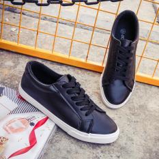 Artis Kulit Putih Datar Model Sama Renda Sepatu Sepatu Kets Putih (Hitam) sepatu Wanita Sepatu Olahraga Sepatu Sneakers Wanita