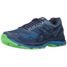 ASICS GEL Pria-Nimbus 19 Lite-Acara Running-Sepatu, Indigo Blue/Directoire Biru/Reflektif 12 Medium Kami-Internasional