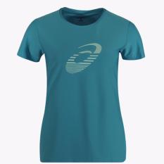 Asics Short Sleeve Graphic Women's Top - Turquoise