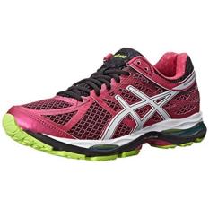 Asics Wanita GEL-Cumulus 17 Lari Sepatu, Magenta/Putih/Hitam, 5.5 M Kami-Internasional