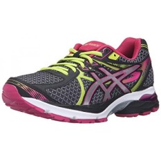 ASICS Womens Gel-Flux 3 Running Shoe, Black/Silver/Sport Pink, 12 M US - intl