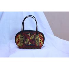 ASOE ACEH SOUVENIR Dompet Keong Kecil Bordiran Pintoe Aceh Kuning Merah Dompet Wanita
