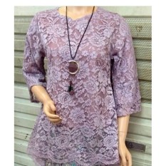 Atasan baju kebaya wanita kebaya rinjani brukat keluaran terbaru