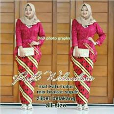 atasan brokat + rok