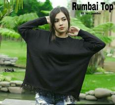 Atasan jumbo /kaos jumbo /kaos cewe besar /kaos cewe big size / atasan big size / fashion besar / fashion muslim /baju besar murah / kaos murah / kaos rumbai / kaos jumbo / rumvai top jumbo / top jumbo
