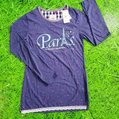 Atasan kaos lengan panjang remaja cewek 13-14 th