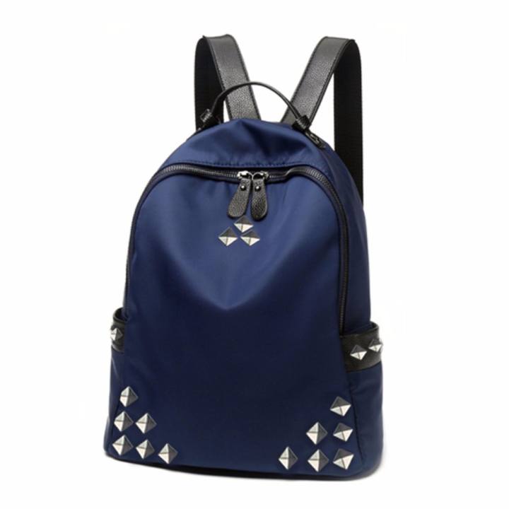 Atdiva Tas Ransel Fashion Import Three Stars Aksen - Navy