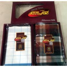atlas idaman Sarung Tenun 1 Pc Corak Random - Eksklusif Premium Muslim Motif Asia Kain Sarong Muslim Pria Dewasa Perlengkapan Ibadah Sholat Jum'at Ied Hari Raya Pengajian Corak Masa Kini Bahan Halus Lembut Adem Nyaman